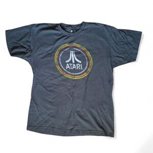 Atari Grey Retro T-shirt Size L